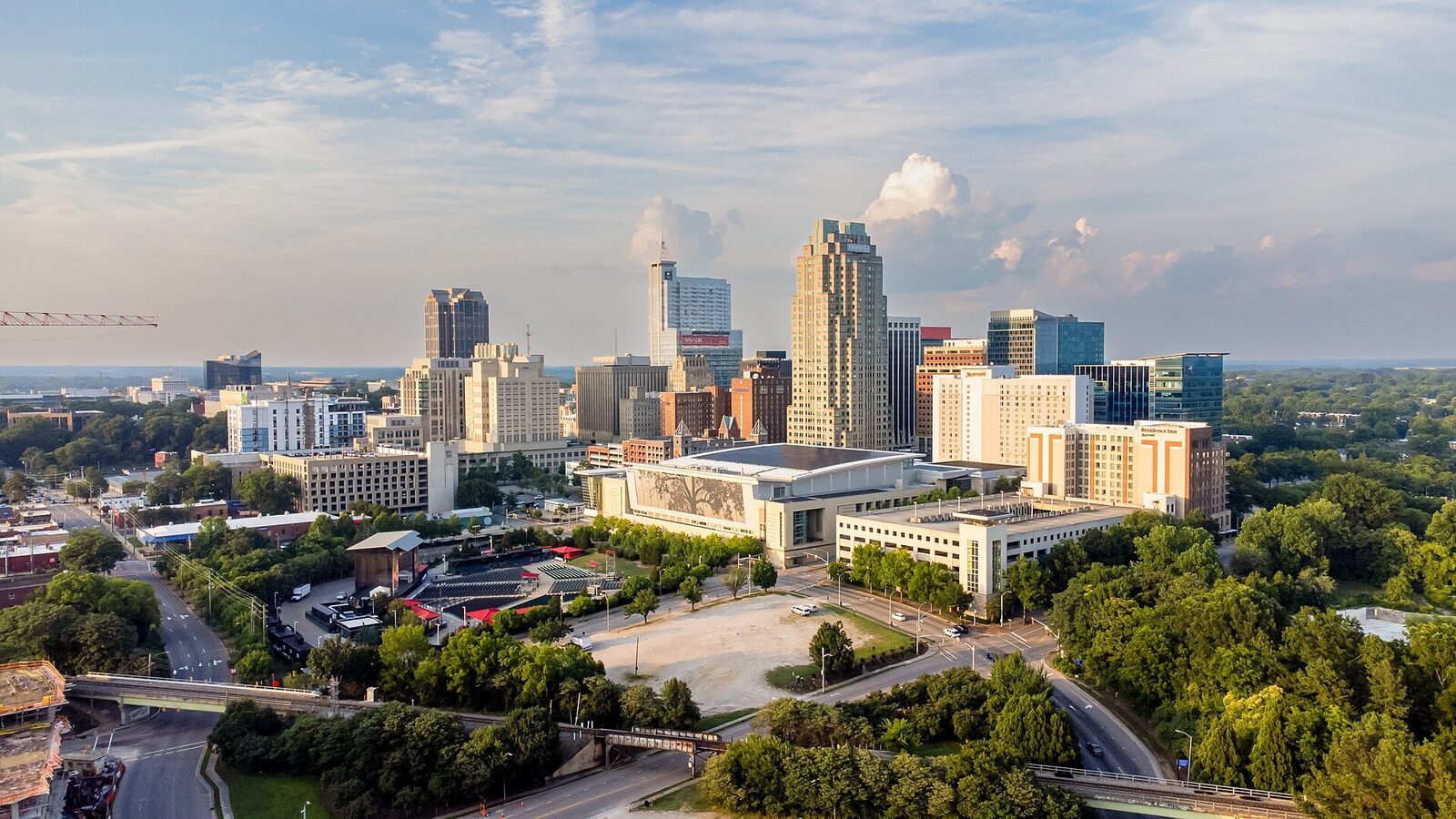 Downtown Raleigh, North Carolina skyline